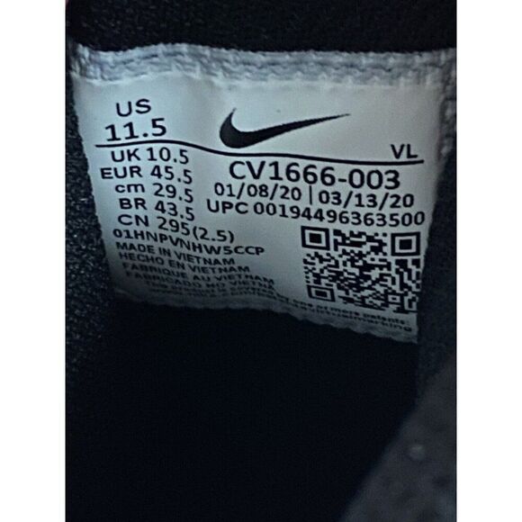 Nike Jordan Savage Pro 2 Shark Black Football Cleats CV1666-003 Men’s Sz 11.5 - Picture 10 of 10